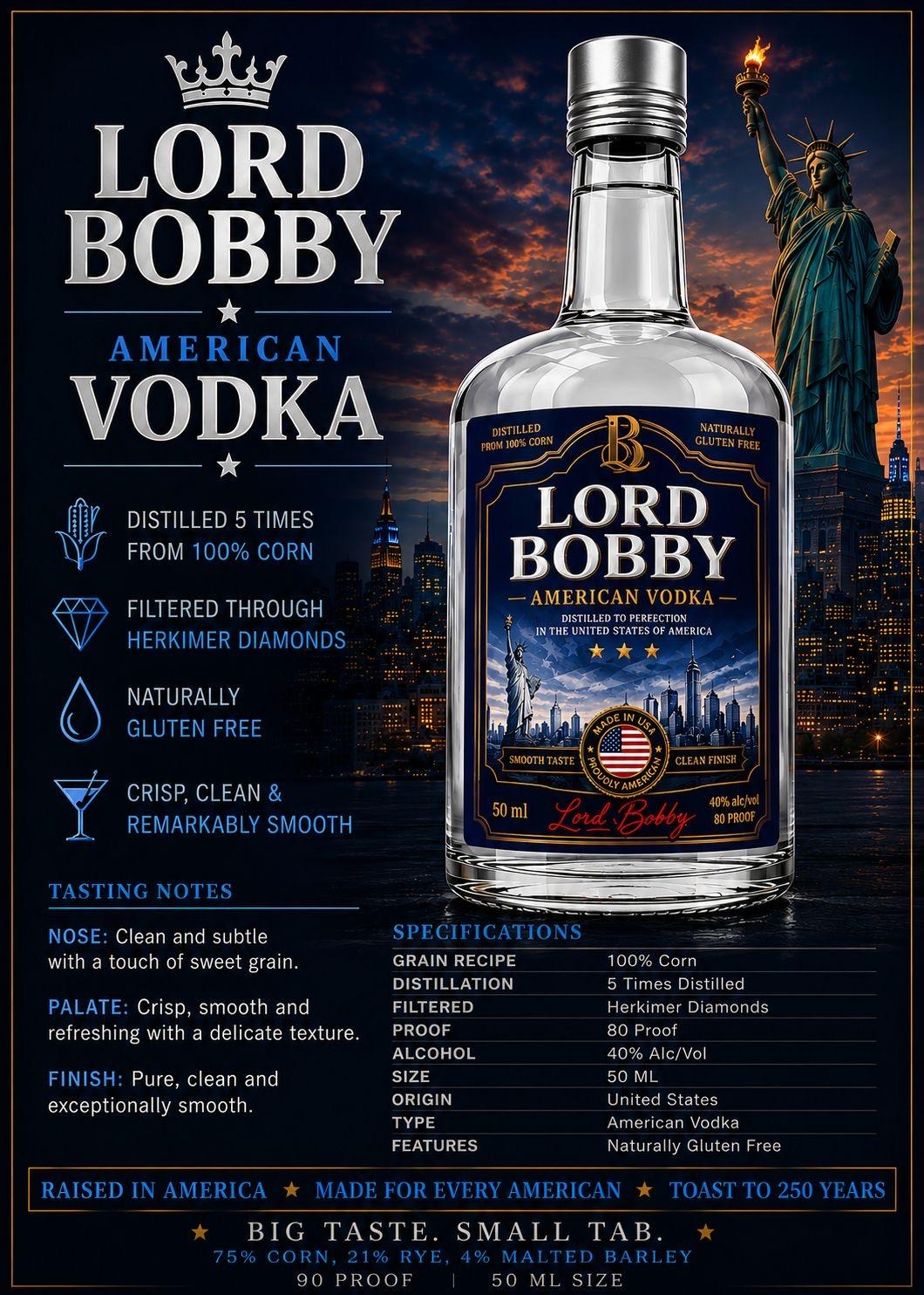 Lord Bobby American Vodka